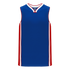 Athletic Knit Pro Cut Basketball Jersey with Rap Neck & Side Inserts (B1715)